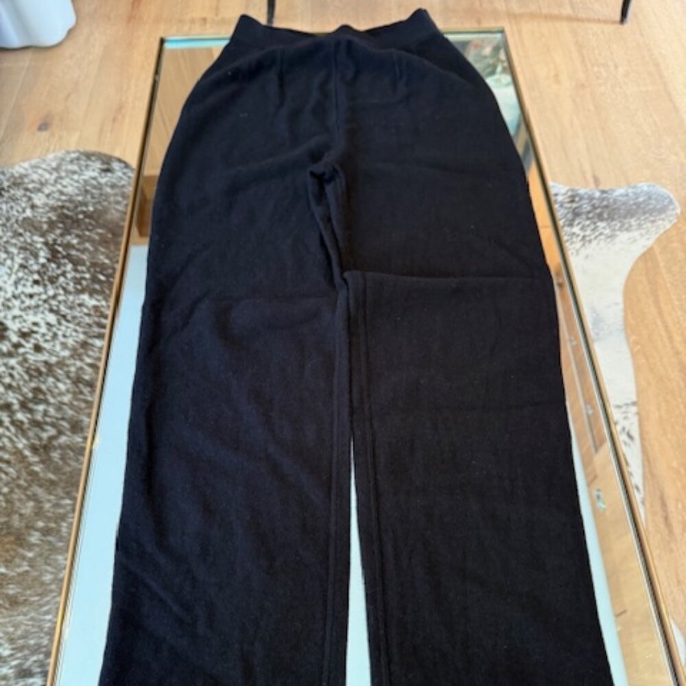 Pre-Loved Vintage Sonia Rykiel Black Wool Pants - Size IT 42